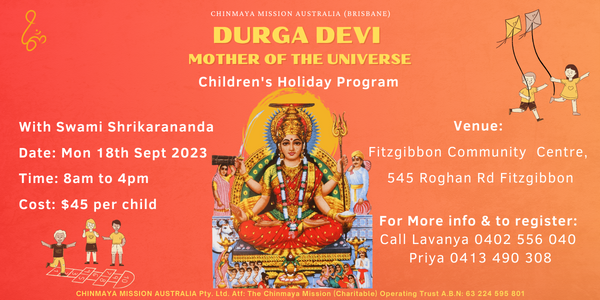 Brisbane (North): Durga Devi - Children's Holiday Day Camp