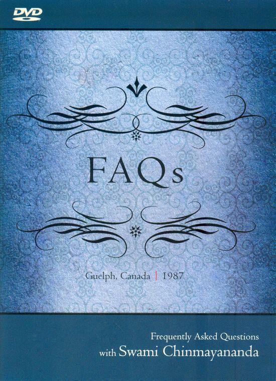 FAQs (with Swami Chinmayananda) 1987 - Guelph (DVD)
