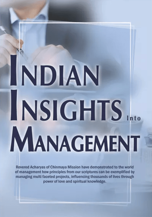 Indian Insights Into Management - Chinmaya Mission Australia