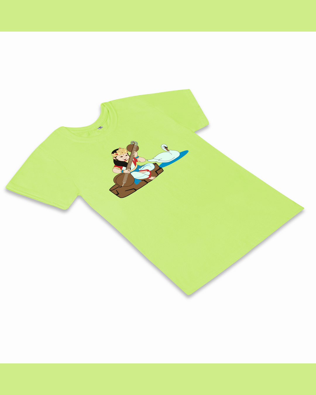 T-Shirt: Kids - Saraswati with Veena