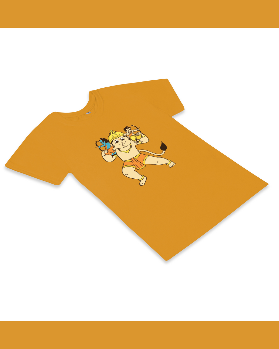 T-Shirt: Kids - Hanuman with Rama Lakshman