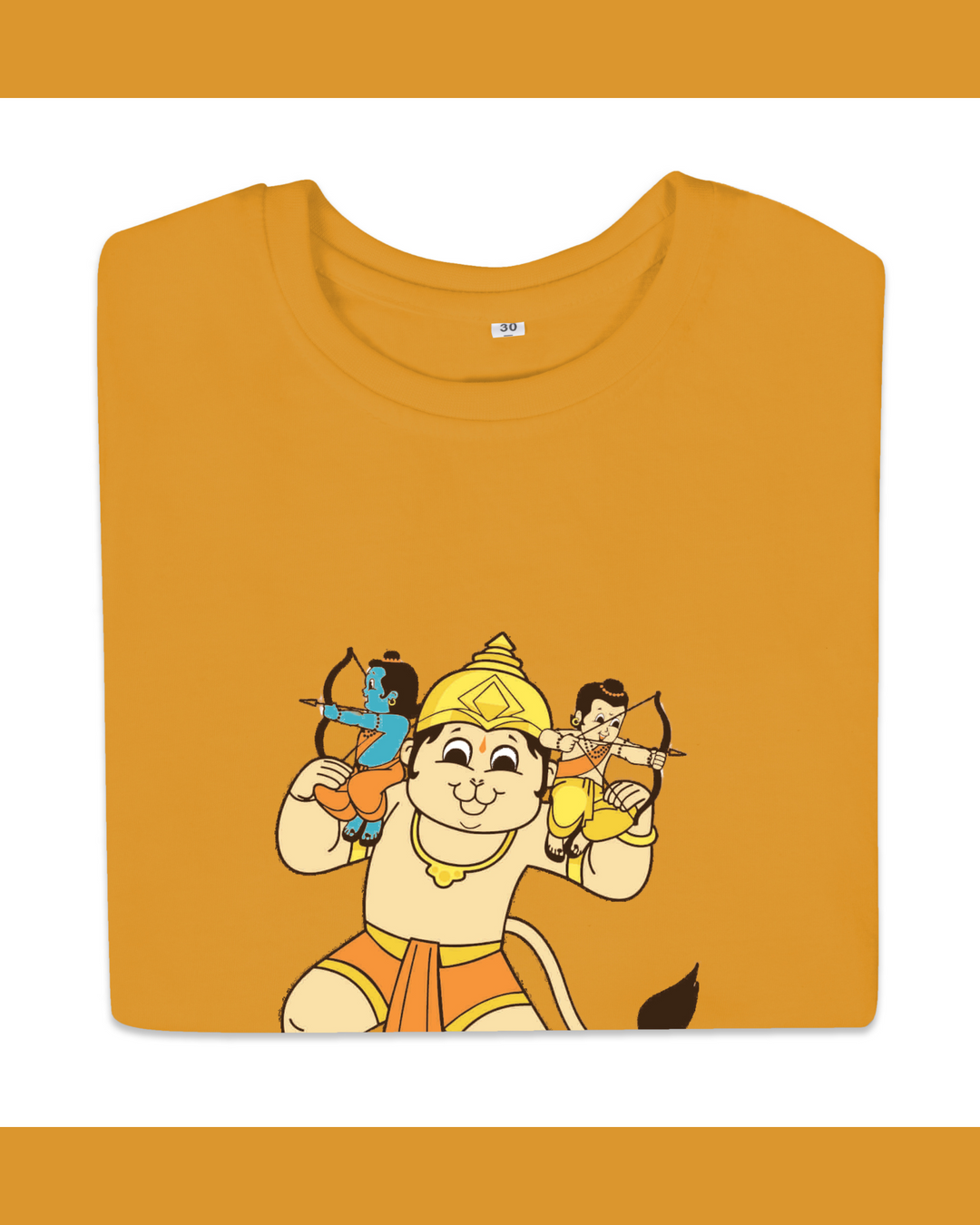 T-Shirt: Kids - Hanuman with Rama Lakshman