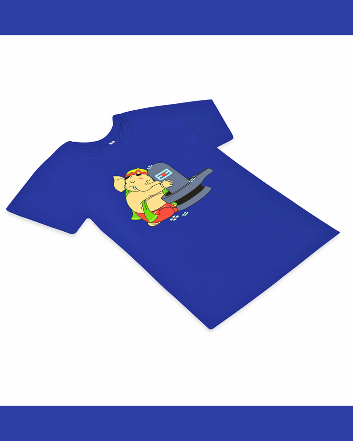 T-Shirt: Kids - Ganesha with Shivalinga