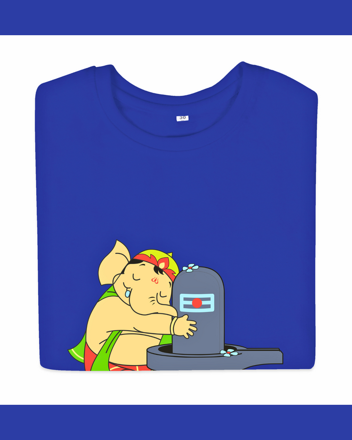 T-Shirt: Kids - Ganesha with Shivalinga
