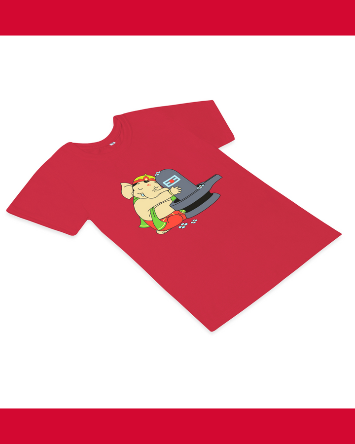 T-Shirt: Kids - Ganesha with Shivalinga