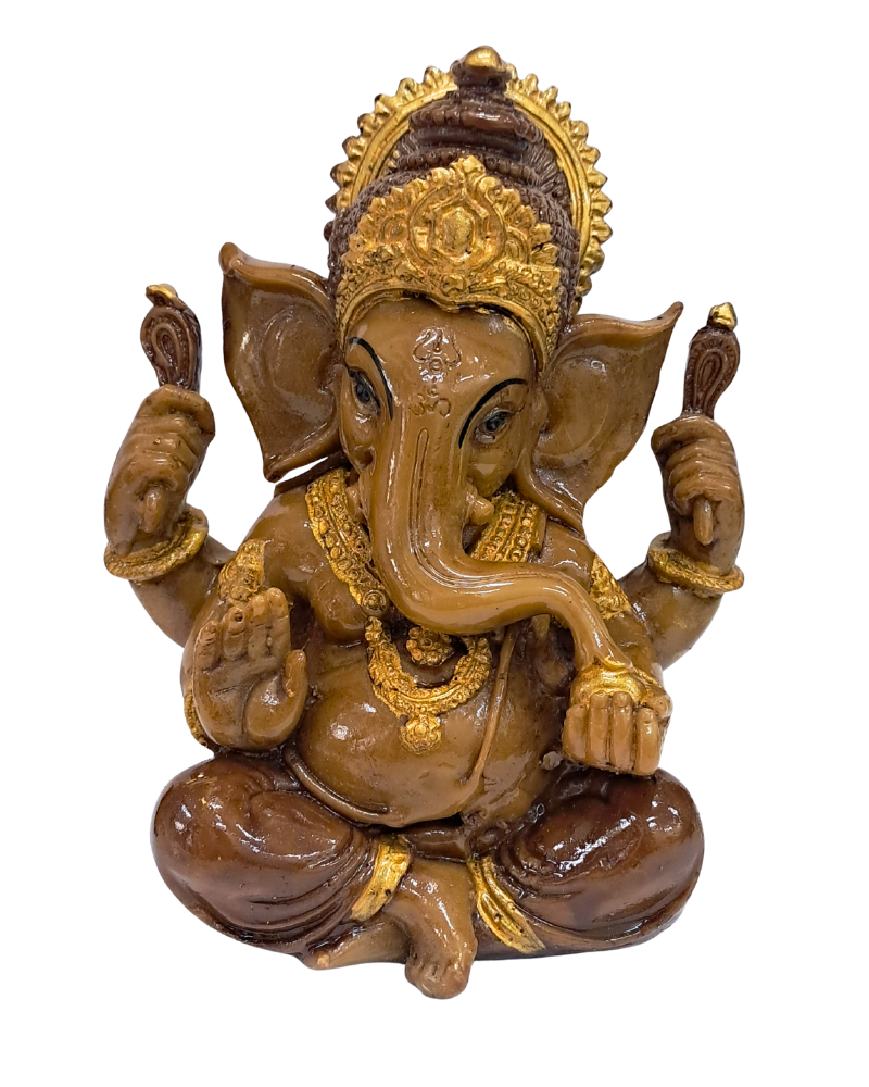 Handcrafted Resin Ganesh Idol ‚Äì 5.5" Tall