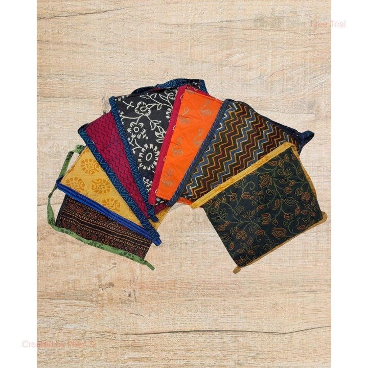 Bag: Cotton Sling in Prints - Small Assorted Prints & Colours