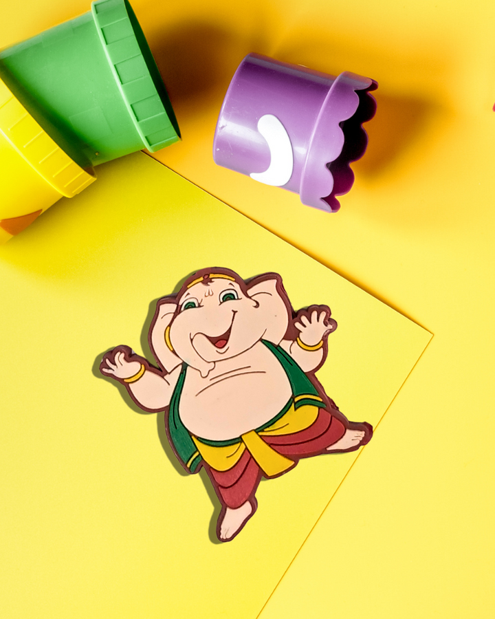 Magnet: Rubber - Little Gods - Ganesha