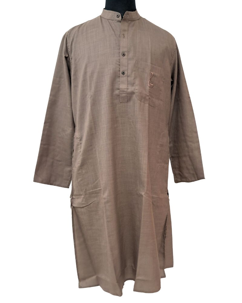 Kurta: Mens, Matka Cotton - Long