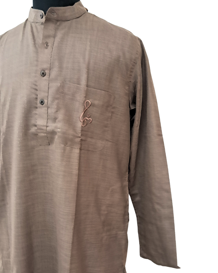 Kurta: Mens, Matka Cotton - Long