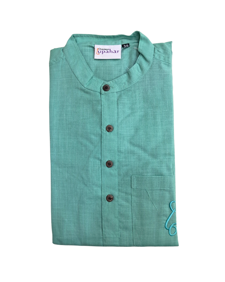 Kurta: Mens, Matka Cotton - Long