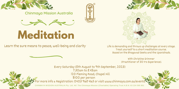Brisbane - Meditation Course - 2023