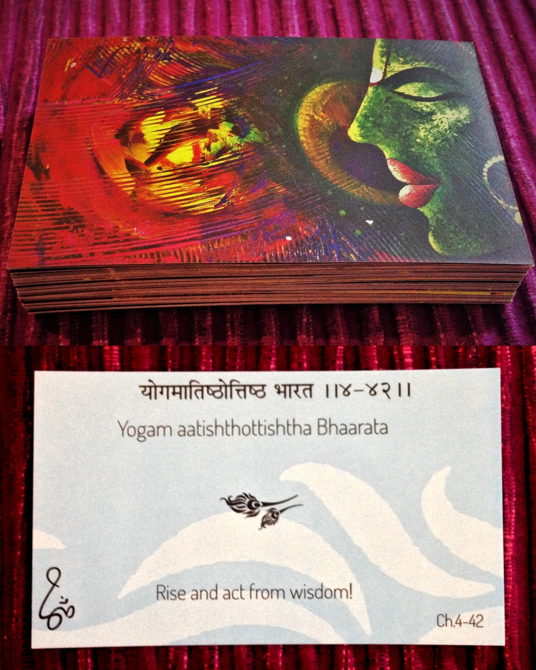 Geeta Reflection Cards - Pack of 48