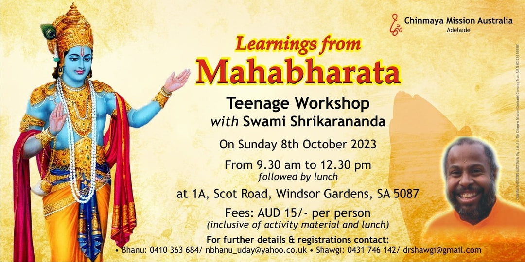 Sydney - Adelaide “Learnings from the Mahabharata” Part 1