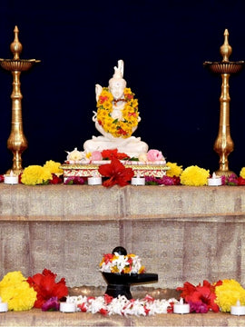 Lord Shiva Marble Idol