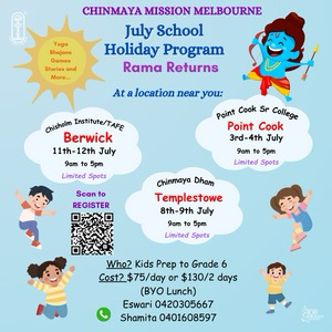 Melbourne - Children's Holiday Program (Term 2 Break)