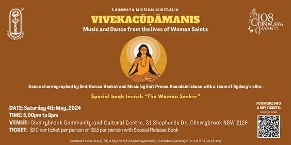 Sydney - Special Music & Dance Drama "Vivekacudamanis"