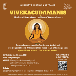 Sydney - Special Music & Dance Drama "Vivekacudamanis"